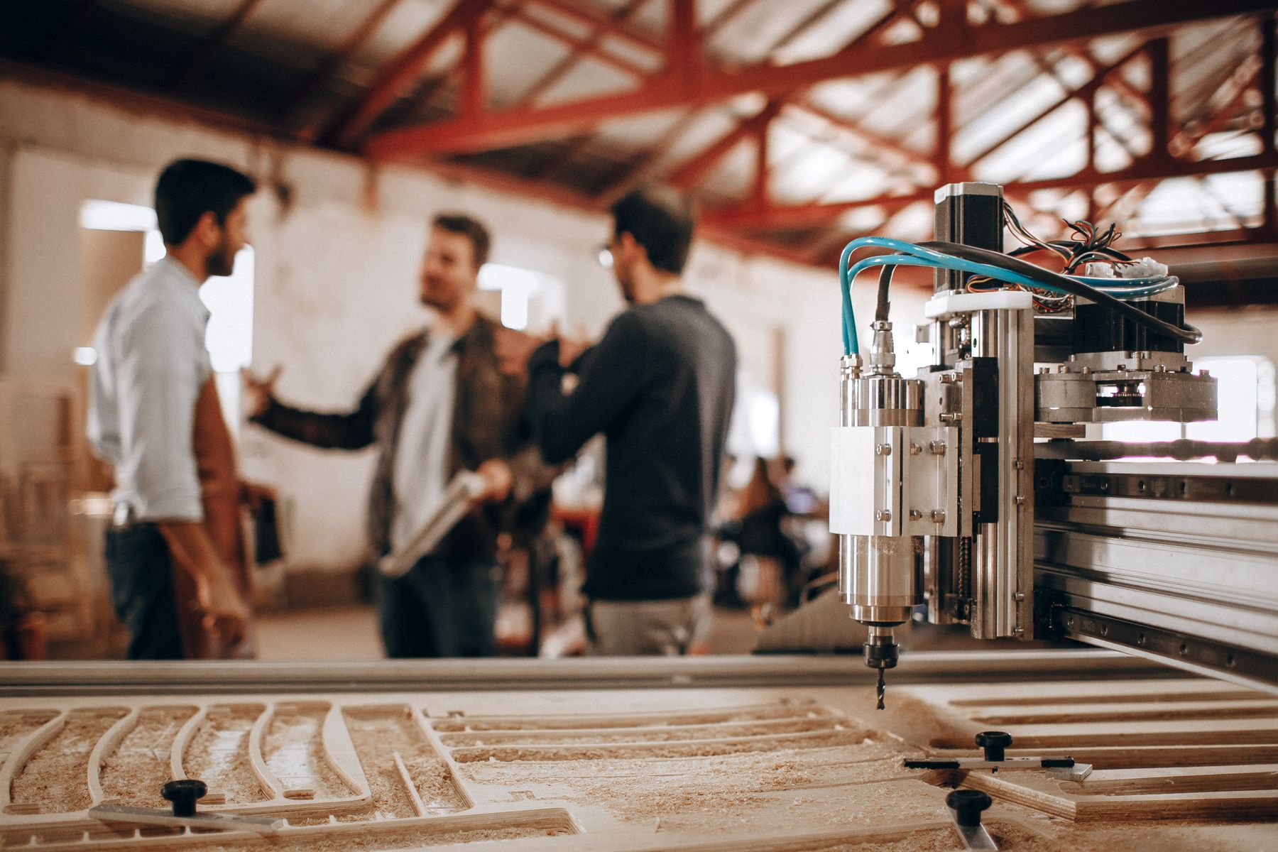 Joinery workshop and skilled maker