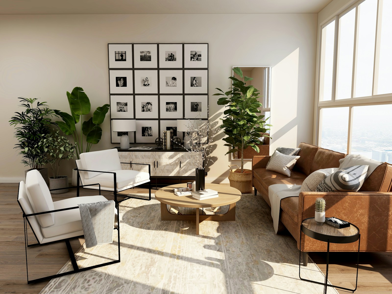 Completed luxury residential interior